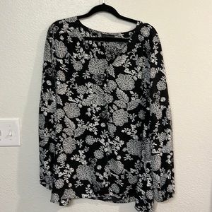 Lane Bryant Button front blouse